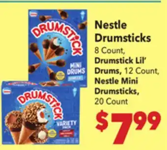 Vallarta Supermarkets Nestle Drumsticks offer