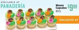 Vallarta Supermarkets Moana Cupcakes offer
