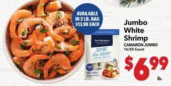 Vallarta Supermarkets Jumbo White Shrimp / CAMARON JUMBO offer