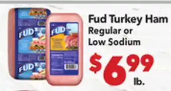 Vallarta Supermarkets Fud Turkey Ham offer
