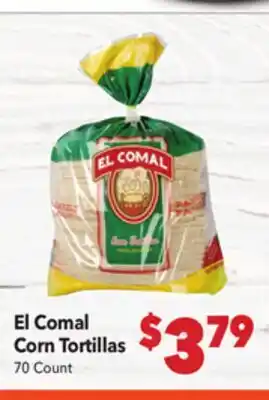 Vallarta Supermarkets El Comal Corn Tortillas offer