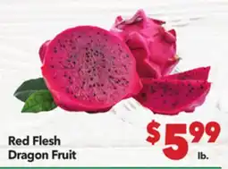 Vallarta Supermarkets Red Flesh Dragon Fruit offer