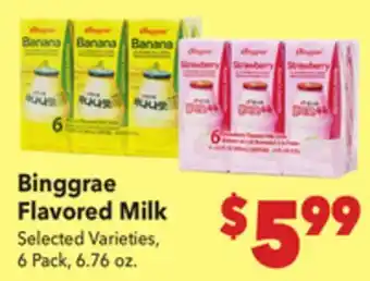 Vallarta Supermarkets Binggrae Flavored Milk offer
