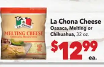 Vallarta Supermarkets La Chona Cheese offer