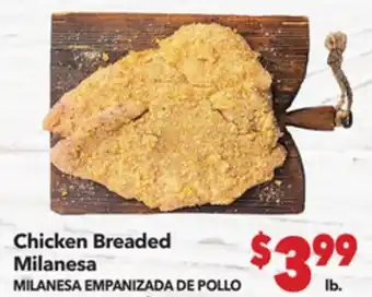 Vallarta Supermarkets Chicken Breaded Milanesa / MILANESA EMPANIZADA DE POLLO offer