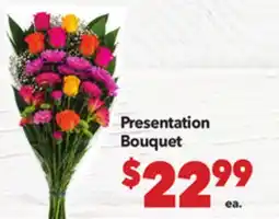 Vallarta Supermarkets Presentation Bouquet offer