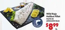 Vallarta Supermarkets Wild Baja Halibut Fillet / FILETE DE LENGUADO BAJA offer