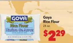 Vallarta Supermarkets Goya Rice Flour offer