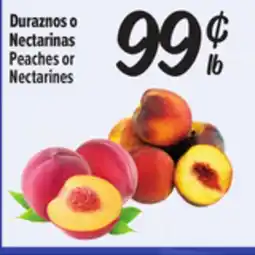 El Super Peaches or Nectarines offer