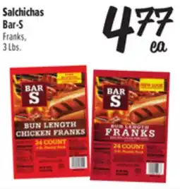 El Super Bar-S Franks offer