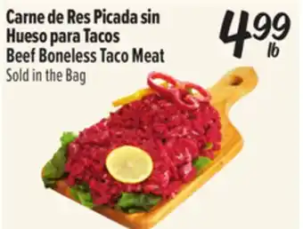 El Super Beef Boneless Taco Meat offer