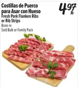 El Super Fresh Pork Flanken Ribs or Rib Strips offer