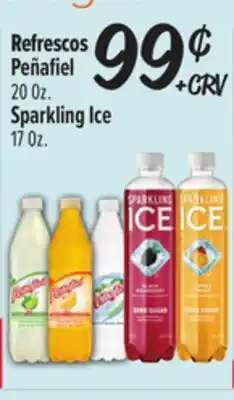 El Super Peñafiel 20 Oz. Sparkling Ice 17 Oz offer