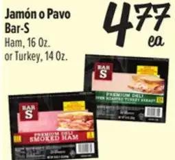 El Super Ham, 16 Oz. or Turkey, 14 Oz offer