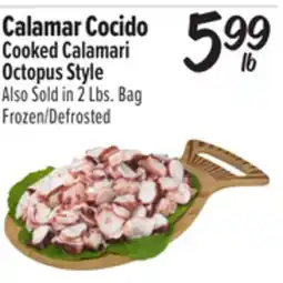 El Super Cooked Calamari Octopus Style offer