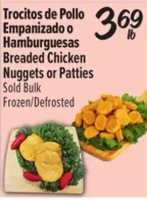 El Super Breaded Chicken Nuggets or Patties offer