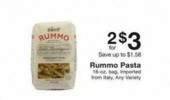 Fairway Store Market Rummo Pasta offer