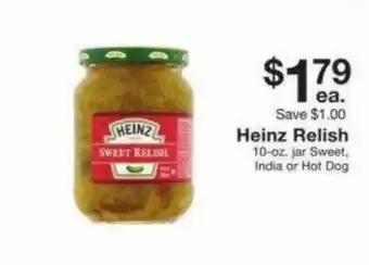 Fairway Store Market Heinz Relish offer