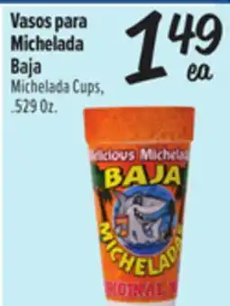 El Super Michelada Cups offer