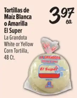 El Super White or Yellow Corn Tortilla offer