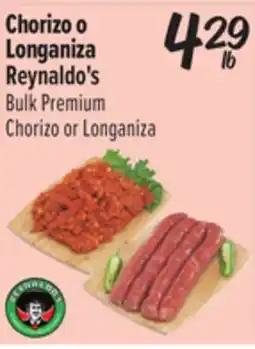 El Super Bulk Premium Chorizo or Longaniza offer