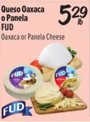 El Super FUD Oaxaca or Panela Cheese offer
