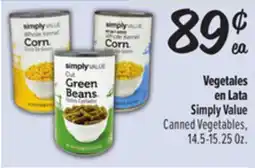 El Super Canned Vegetables offer