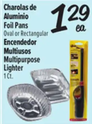 El Super Charolas de Aluminio Foil Pans offer