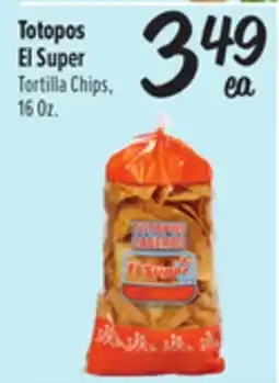 El Super El Super Tortilla Chips offer
