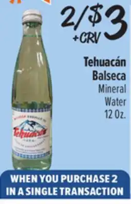 El Super Balseca Mineral Water offer