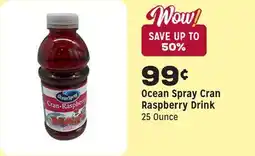 Grocery Outlet Cran Raspberry Drink offer