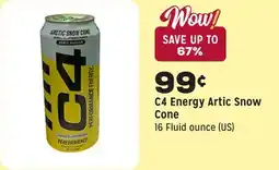 Grocery Outlet Artic Snow Cone offer