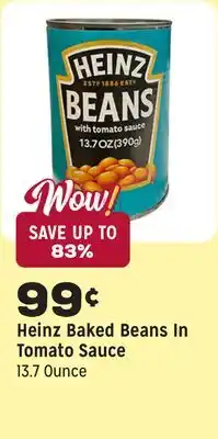 Grocery Outlet Baked Beans In Tomato Sauce offer