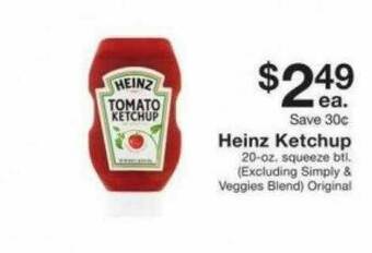 Fairway Store Market Heinz Ketchup offer
