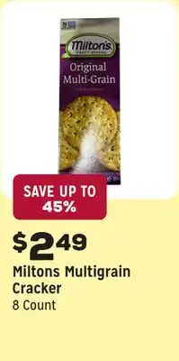 Grocery Outlet Multigrain Cracker offer
