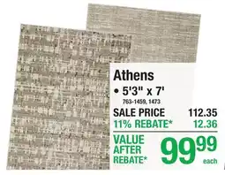 Menards Athens Area Rugs offer