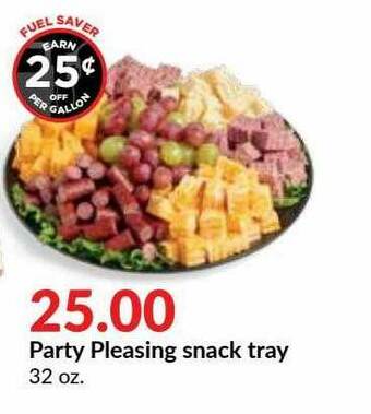 Hy-Vee Party Pleasing Snack Tray offer