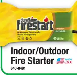 Menards Indoor/Outdoor Fire Starter offer