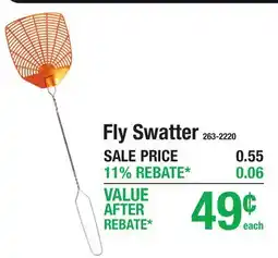 Menards Fly Swatter offer