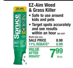 Menards EZ-Aim Weed & Grass Killer offer