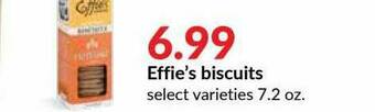 Hy-Vee Effie's Biscuits offer