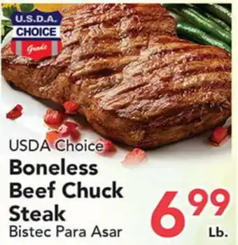 Eurofresh Market USDA Choice Boneless Beef Chuck Steak offer