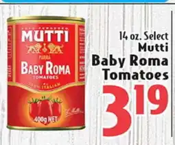 Eurofresh Market 14 oz. Select Mutti Baby Roma Tomatoes offer