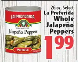 Eurofresh Market La Preferida Whole Jalapeño Peppers offer
