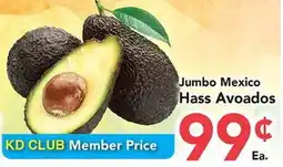 Eurofresh Market Jumbo Mexico Hass Avocados offer