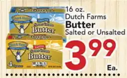 Eurofresh Market 16 oz. Dutch Farms Butter offer