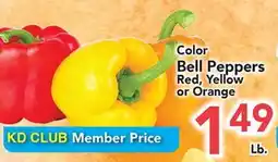Eurofresh Market Color Bell Peppers offer