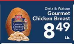 Eurofresh Market Dietz & Watson Gourmet Chicken Breast offer