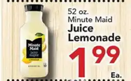 Eurofresh Market 52 oz. Minute Maid Juice Lemonade offer