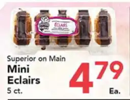 Eurofresh Market Superior on Main Mini Eclairs offer